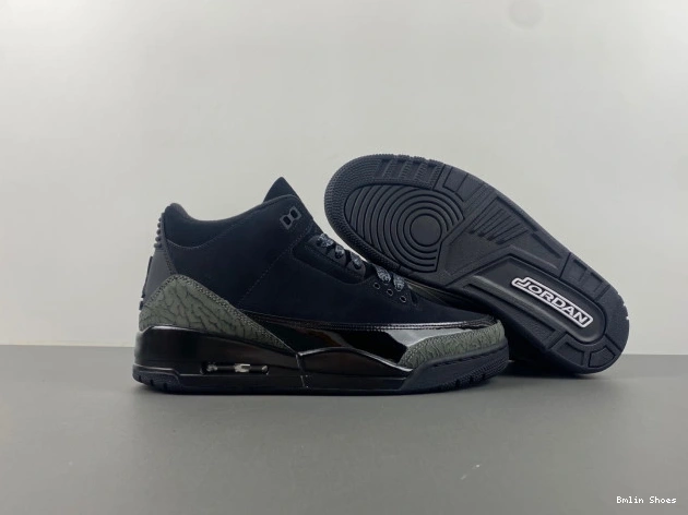 Bmlin Shoes 3 CK9246-168 Black Retro Cat Jordan Air 0722